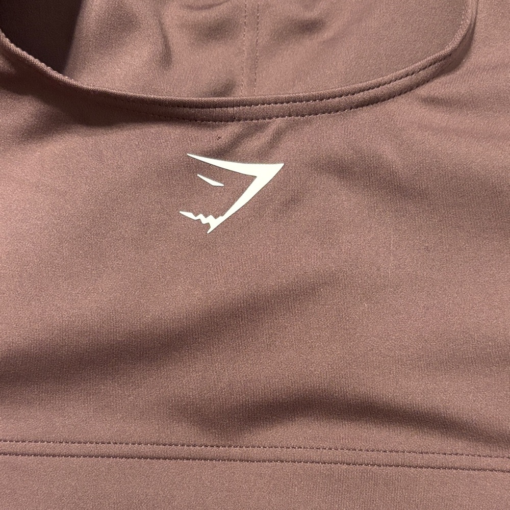 Gymshark Cocoa Brown Sports Bra - Picture 2 of 2